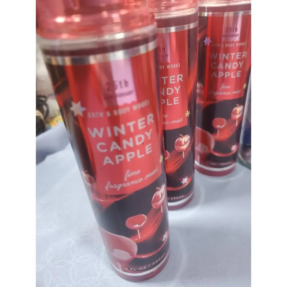 Bath & Body Works Fine Fragrance Mist 8oz Lot of 11 Winter Candy Apple Mixed NEW